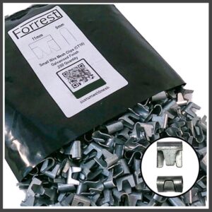 CT10 wire mesh clips great for light gauge wire mesh cage making live capture traps