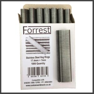 Hog-rings-1000 - Stainless Steel
