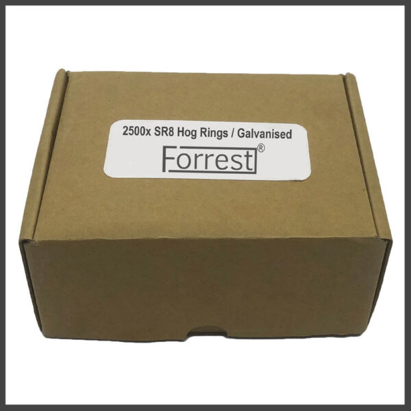 2500 SR8 Hog rings galvanized finish bostich P7