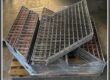 Wire mesh infill panel galvanised finish 50mm x 50mm mesh with 8mm surrounding wire